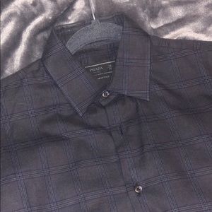 $595 Prada men’s flannel shirt size 38/15